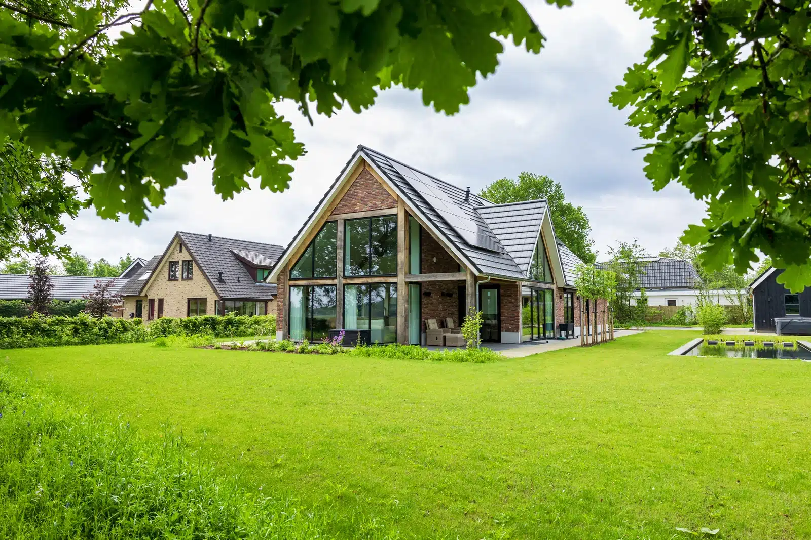 Landelijke nieuwbouw woning in Wesepe - omgeving